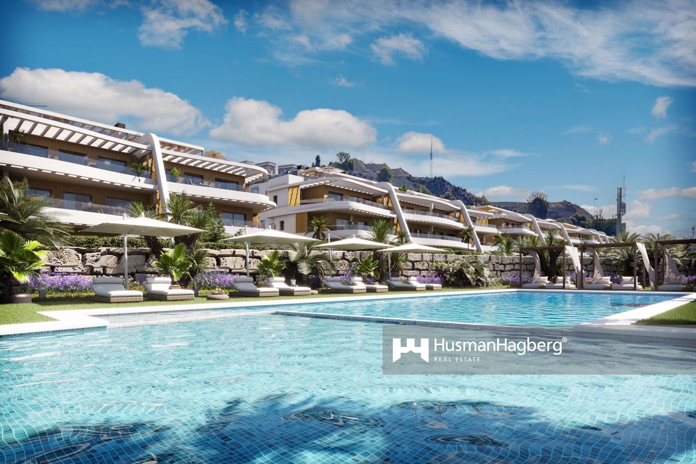 Newly built 3 bedroom apartments in luxury resort in Finestrat