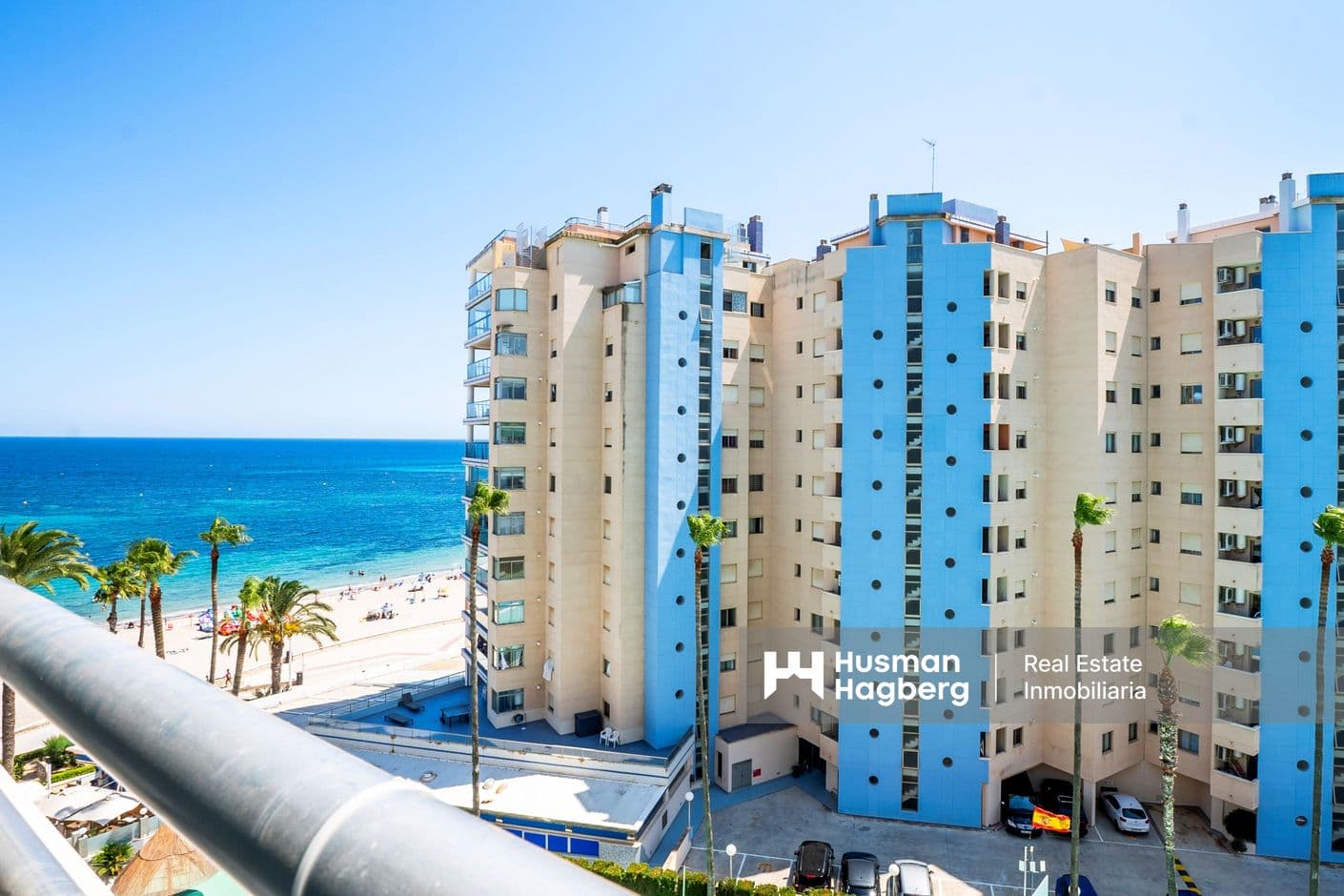Apartment with sea views on the beach in Calpe