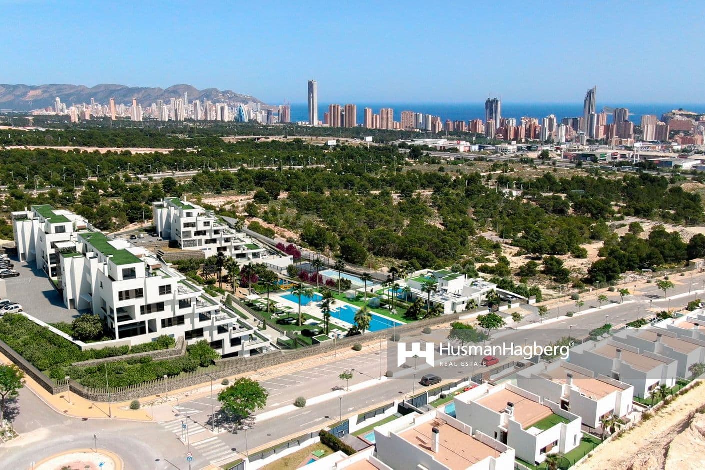 Nyproducerade villor i lyxig urbanisation i Finestrat