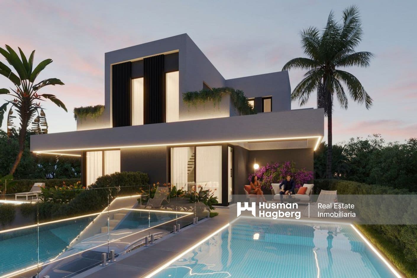 New Semi-Detached Villas With Views