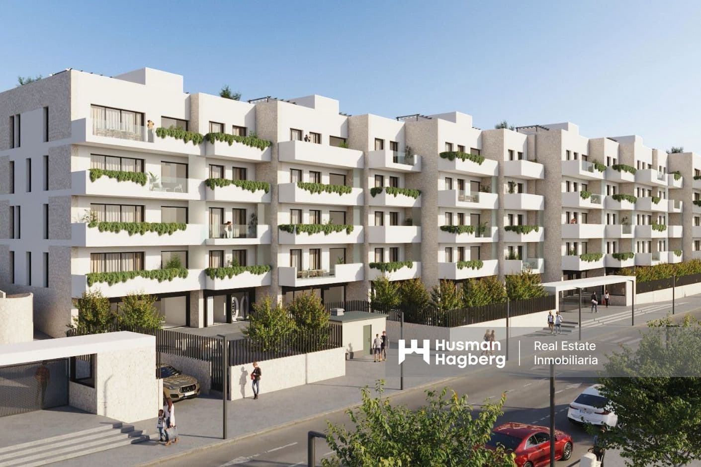 Familjevänlig nyproducerad lägenhet med tre sovrum