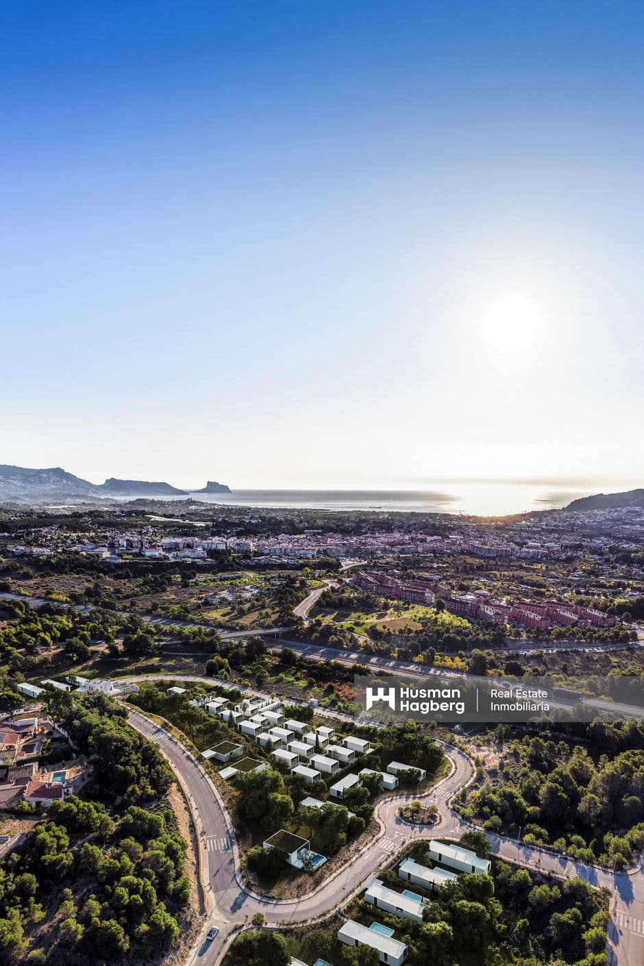 Nybyggda fristående villor med ett sovrum