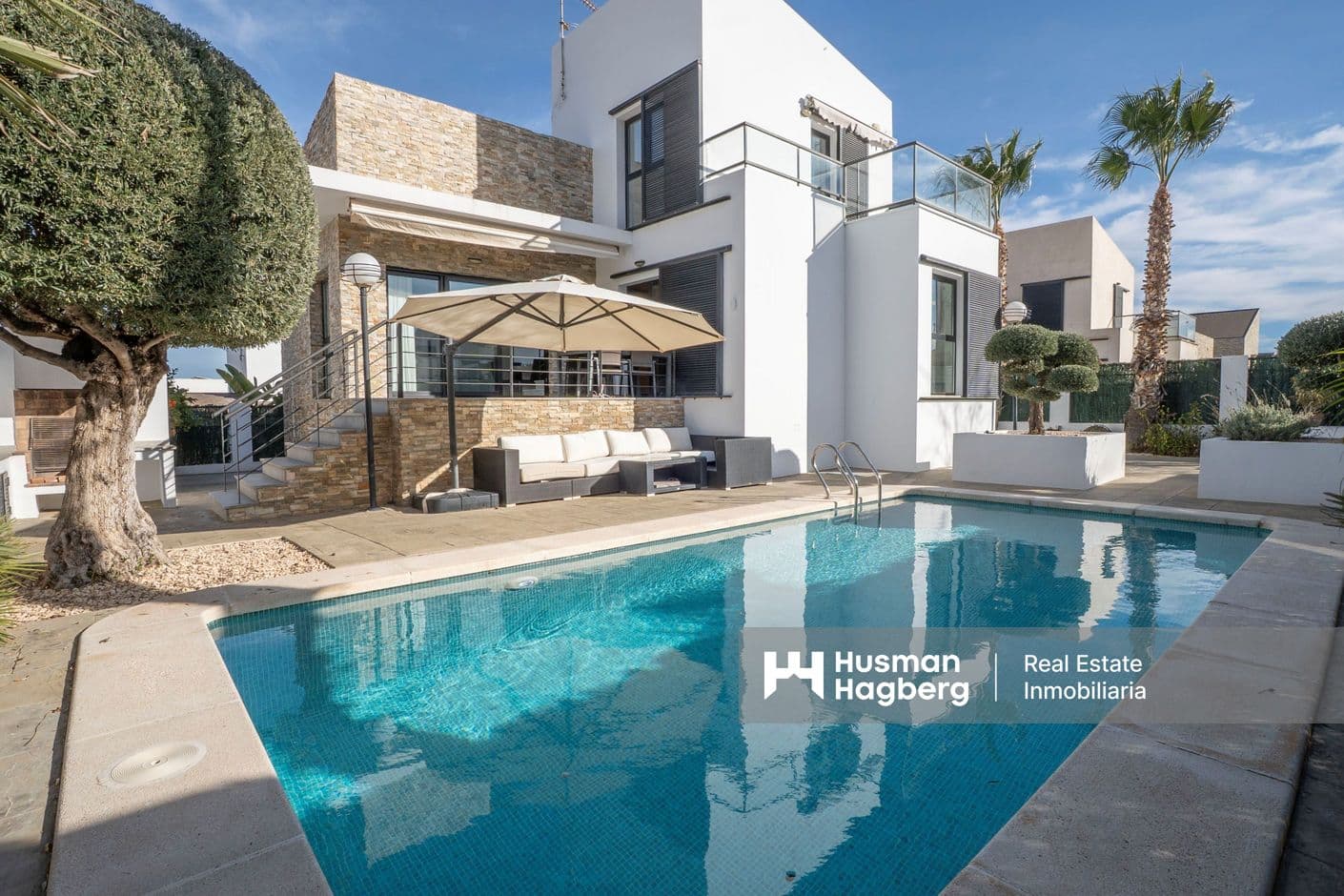 Villa i Polop med privat pool och bergsutsikt