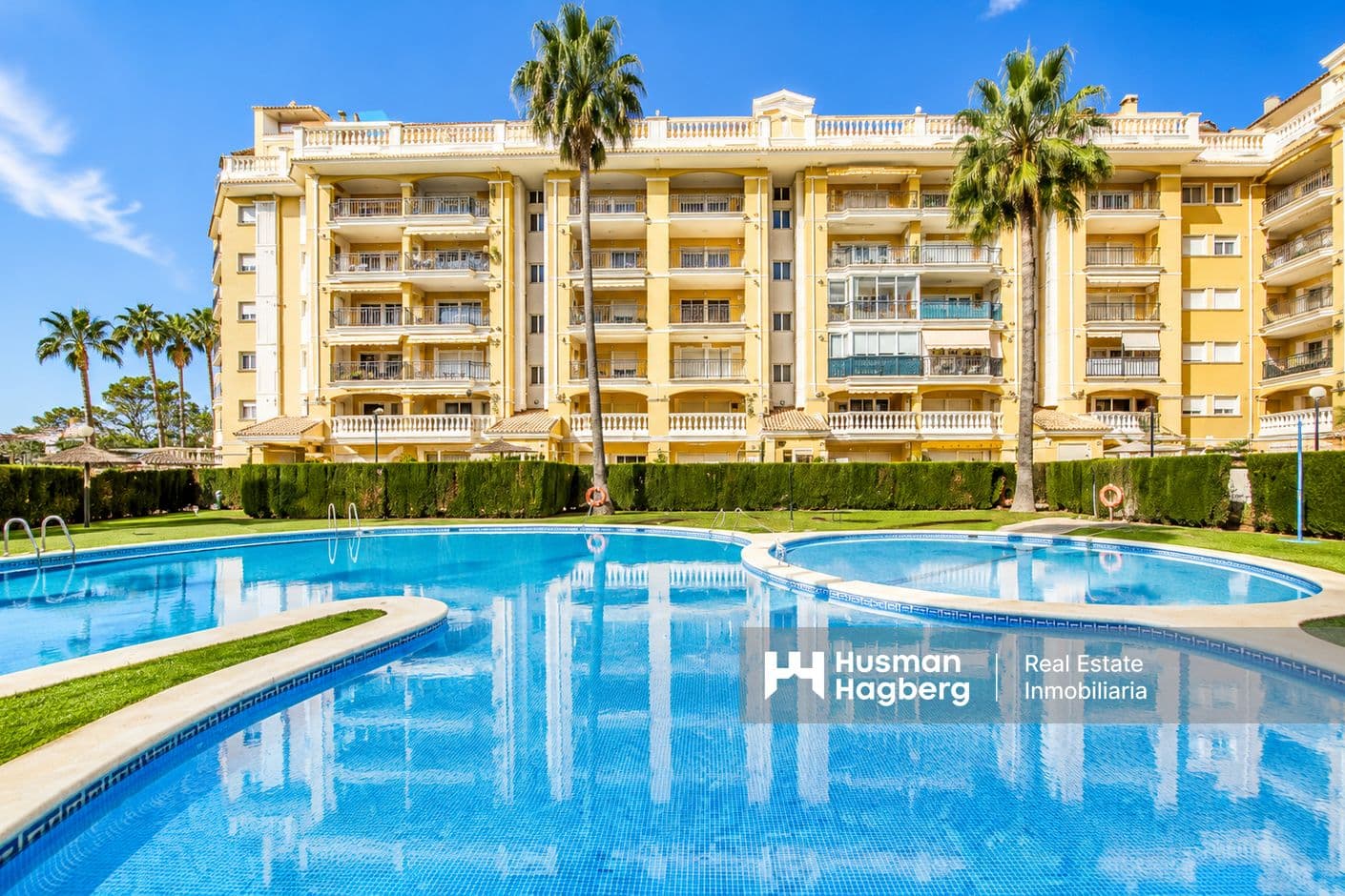 Lägenhet Denia – söderläge, pool, utsikt