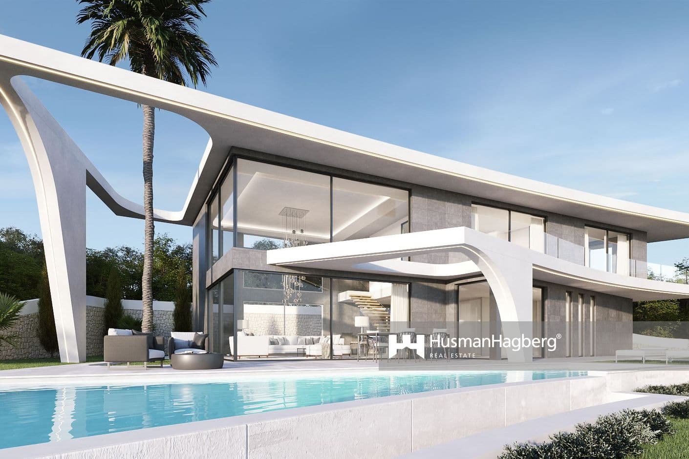 Spektakulär nyproducerad villa med utsikt i Javea