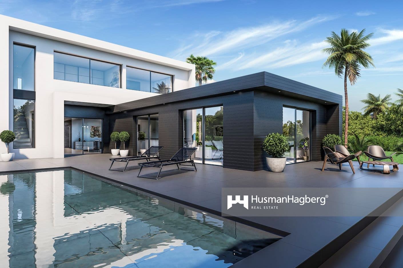 Nyproducerad lyxvilla utanför Javea