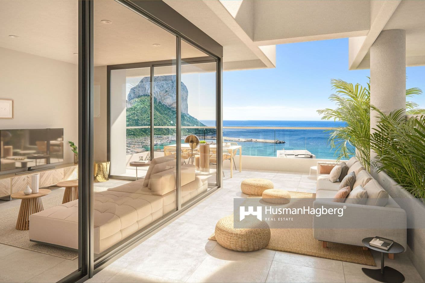 Nyproduktion framför havet i Calpe