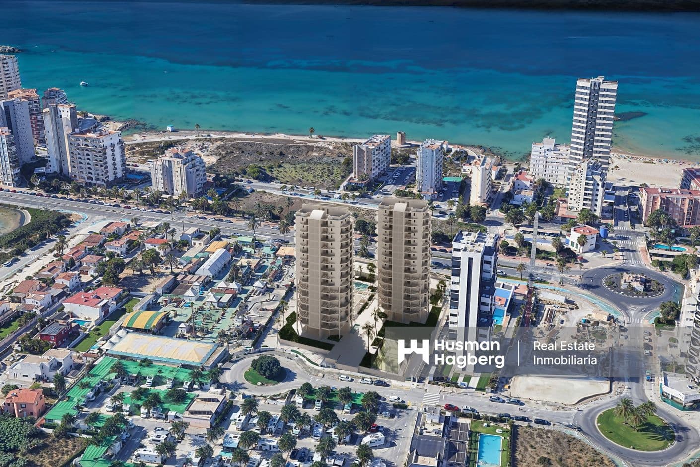 Three bedroom apartments by the sea in Calpe