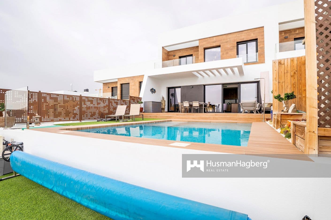 Privat villa med havsutsikt i Finestrat