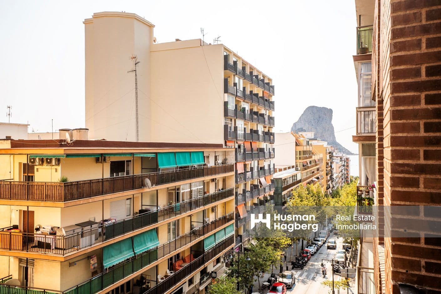 Rymlig lägenhet med 4 sovrum nära stranden i centrala Calpe