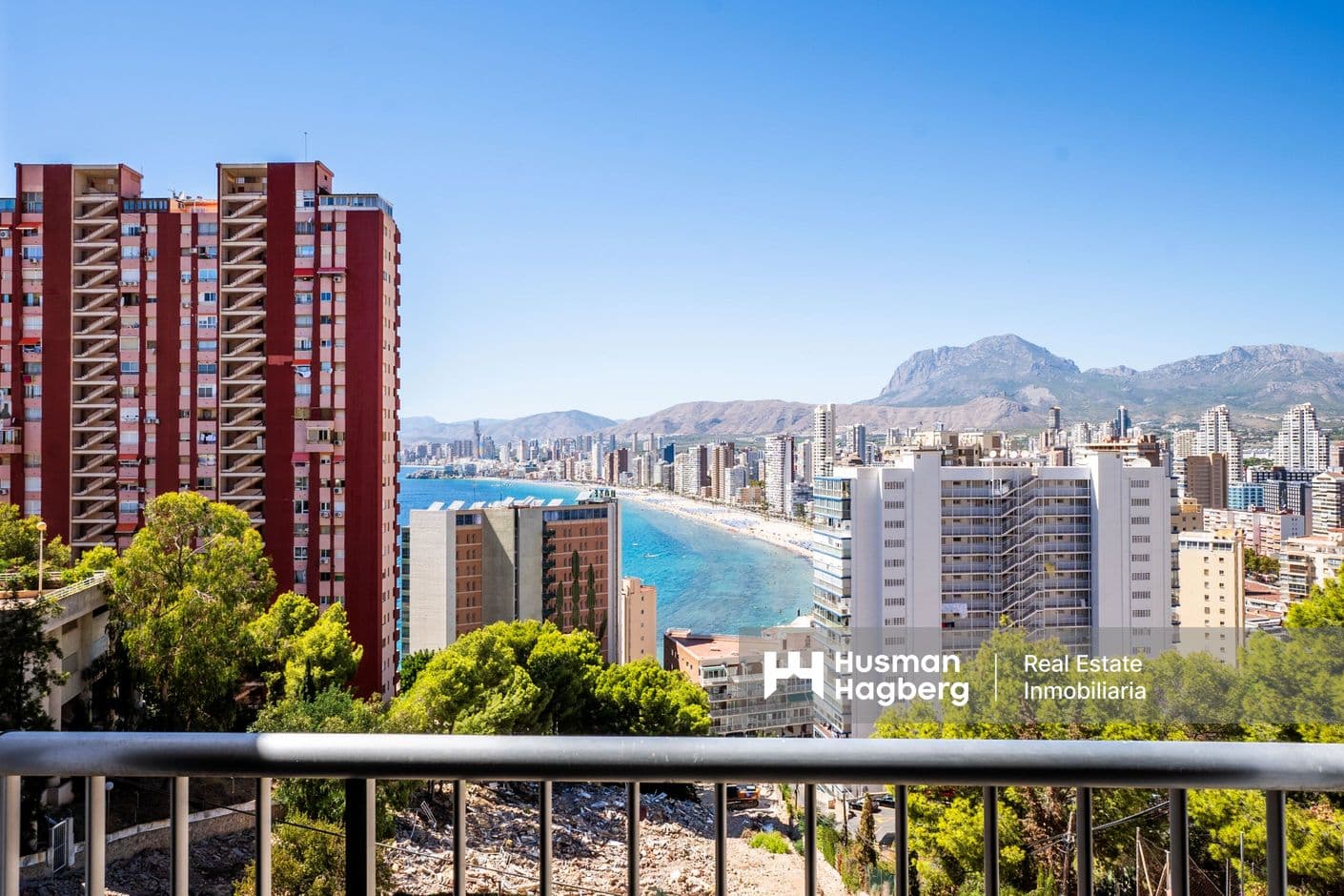 Fanastisk lägenhet med havsutsikt i Benidorm