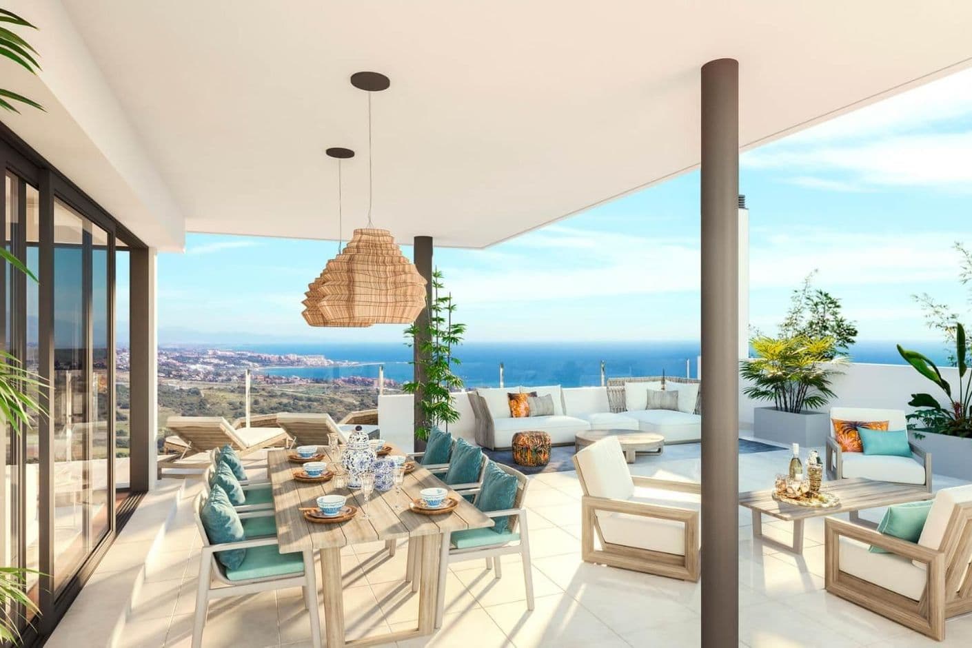 Stay in one of the most popular golf areas on the coast