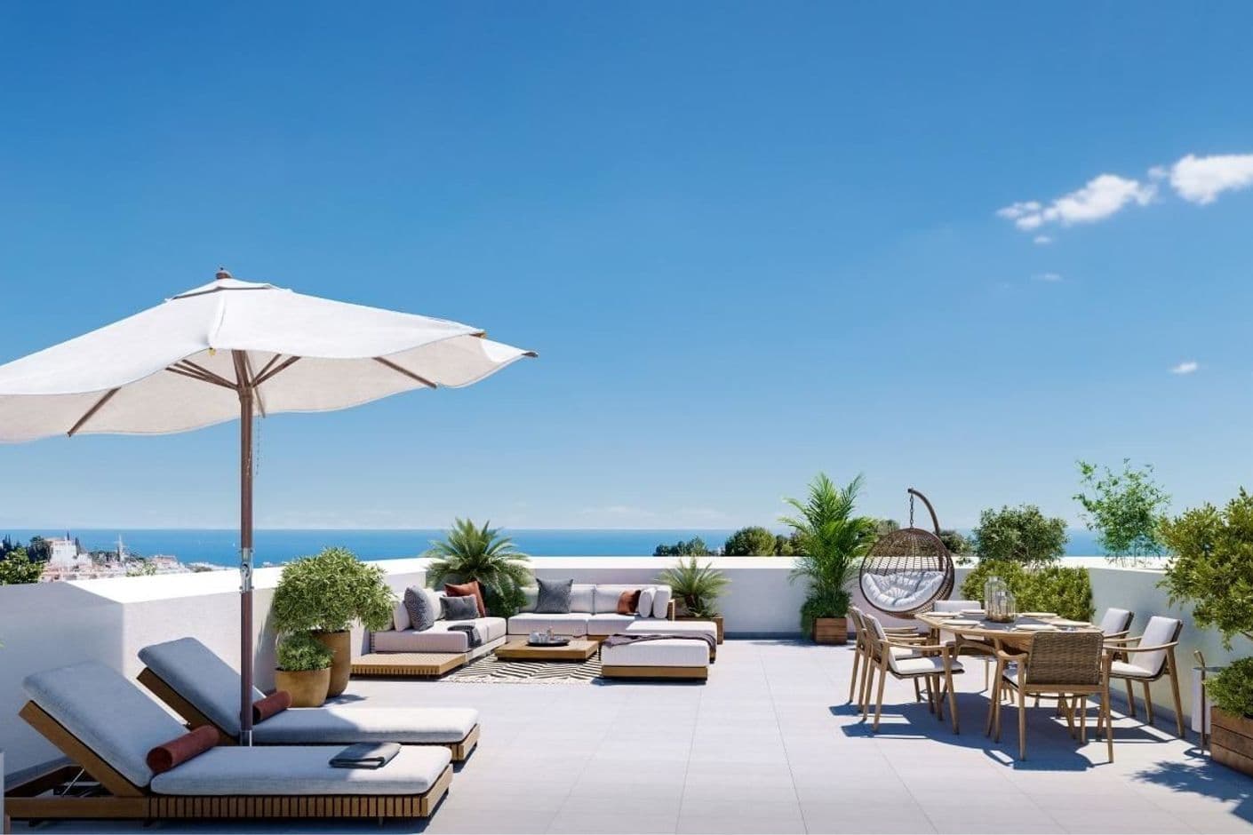 3 sovrum i Los Pacos