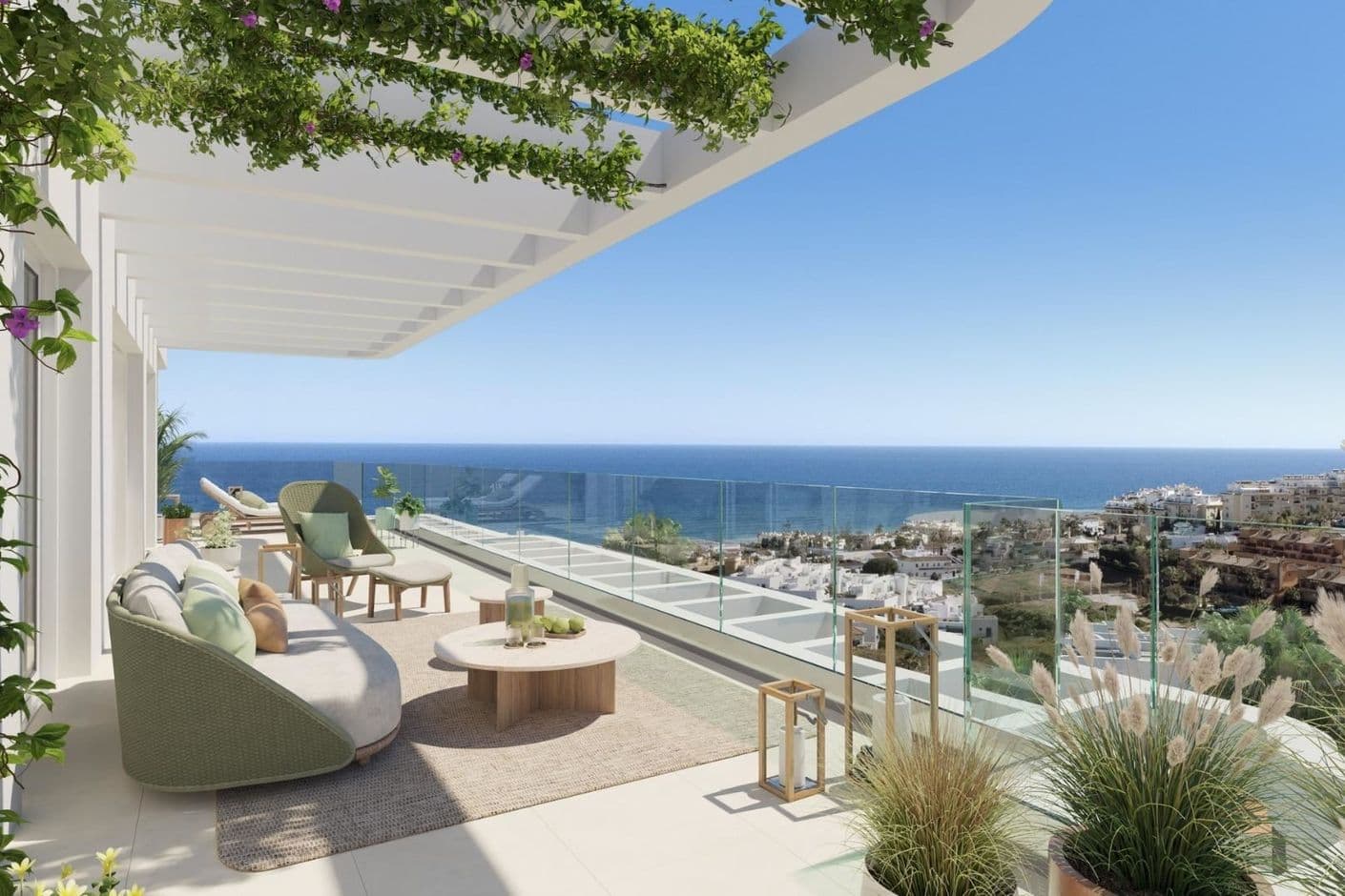 An exclusive penthouse in La Cala created for sunny days, large dinners and outdoor living