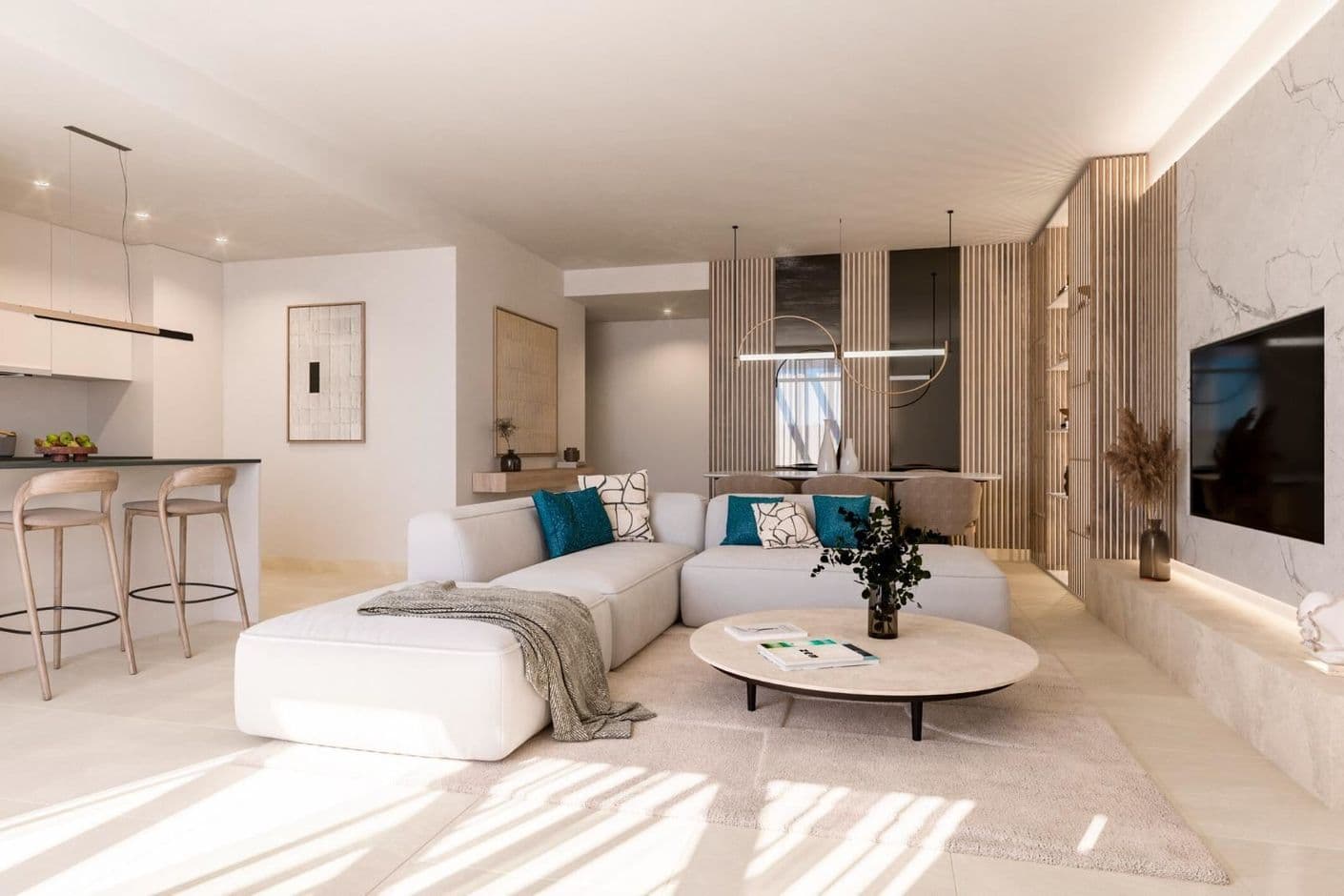 Apartment with own plot
