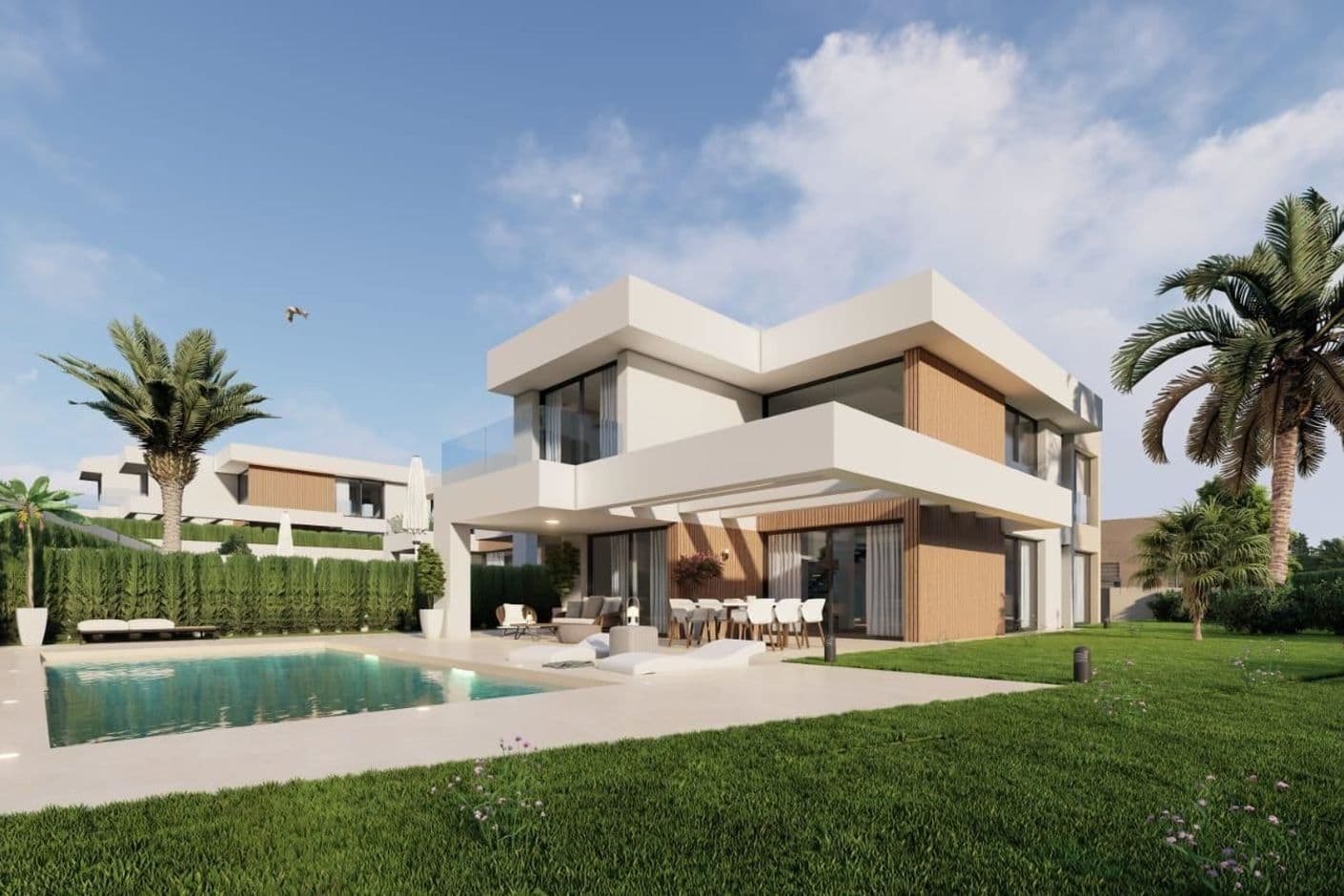 Nice villa with 150 meters from the beach
