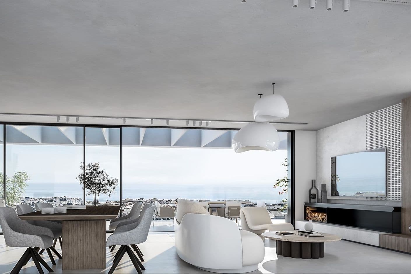 Unik design, 3 sovrum i Estepona