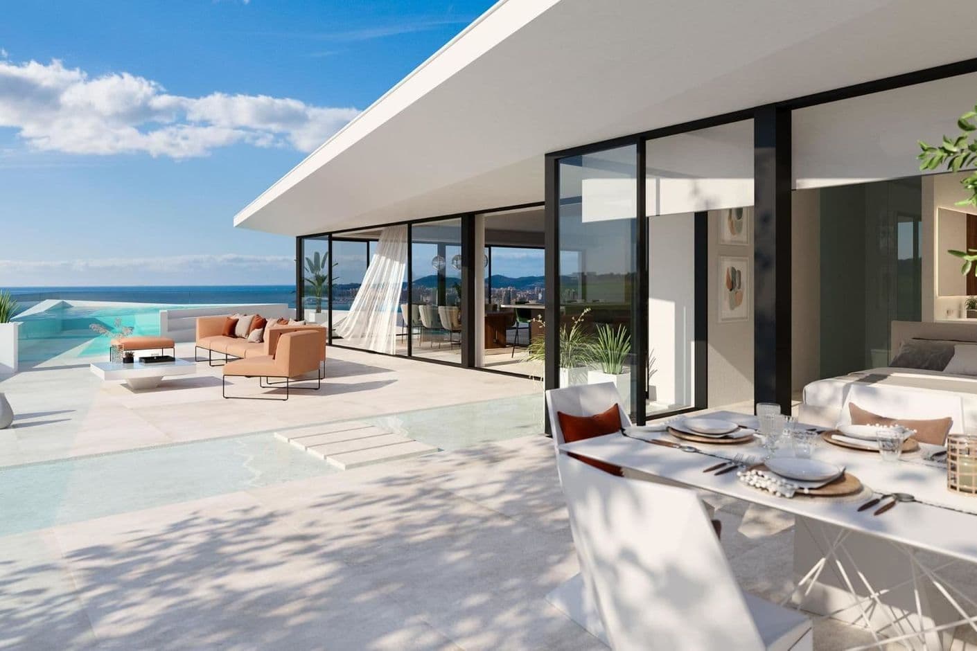 Stay with panoramic views, a resort feel and a place to enjoy all year round