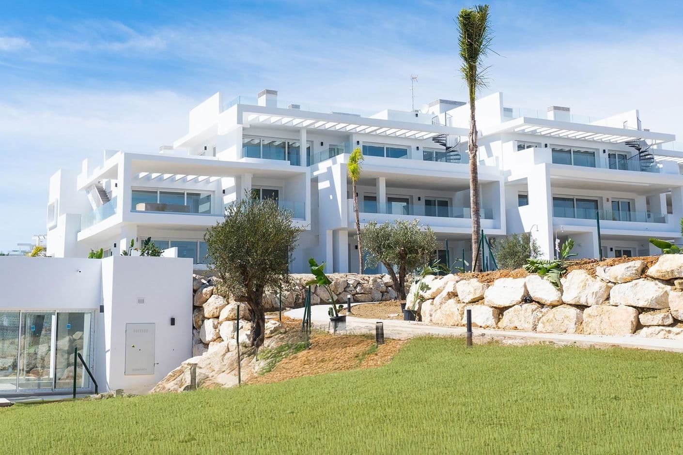 Stay in a peaceful setting with your own lagoon