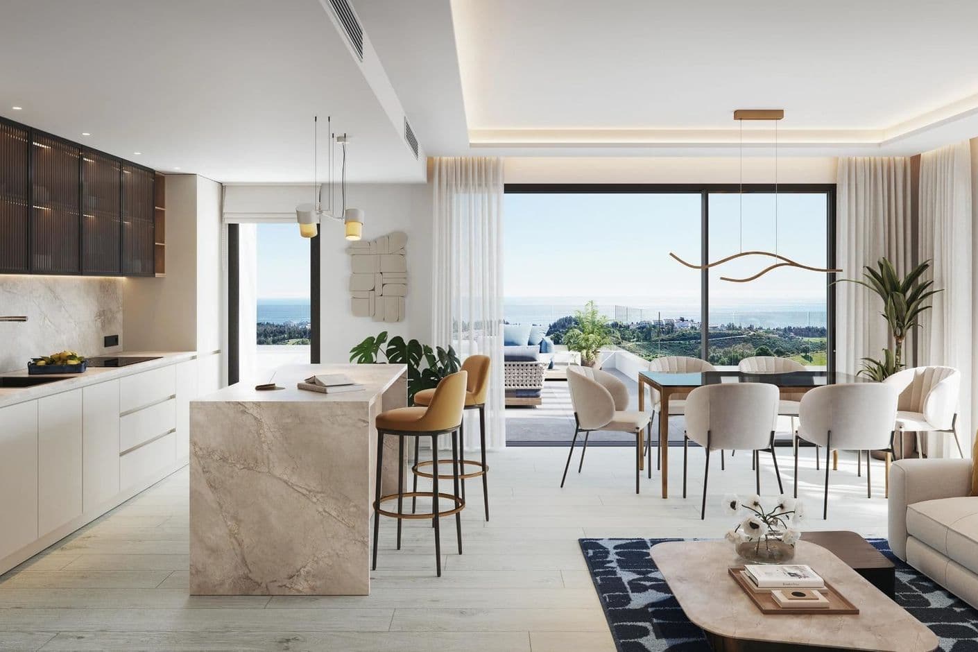 Omgiven av natur och med 360º panoramautsikt över Medelhavet