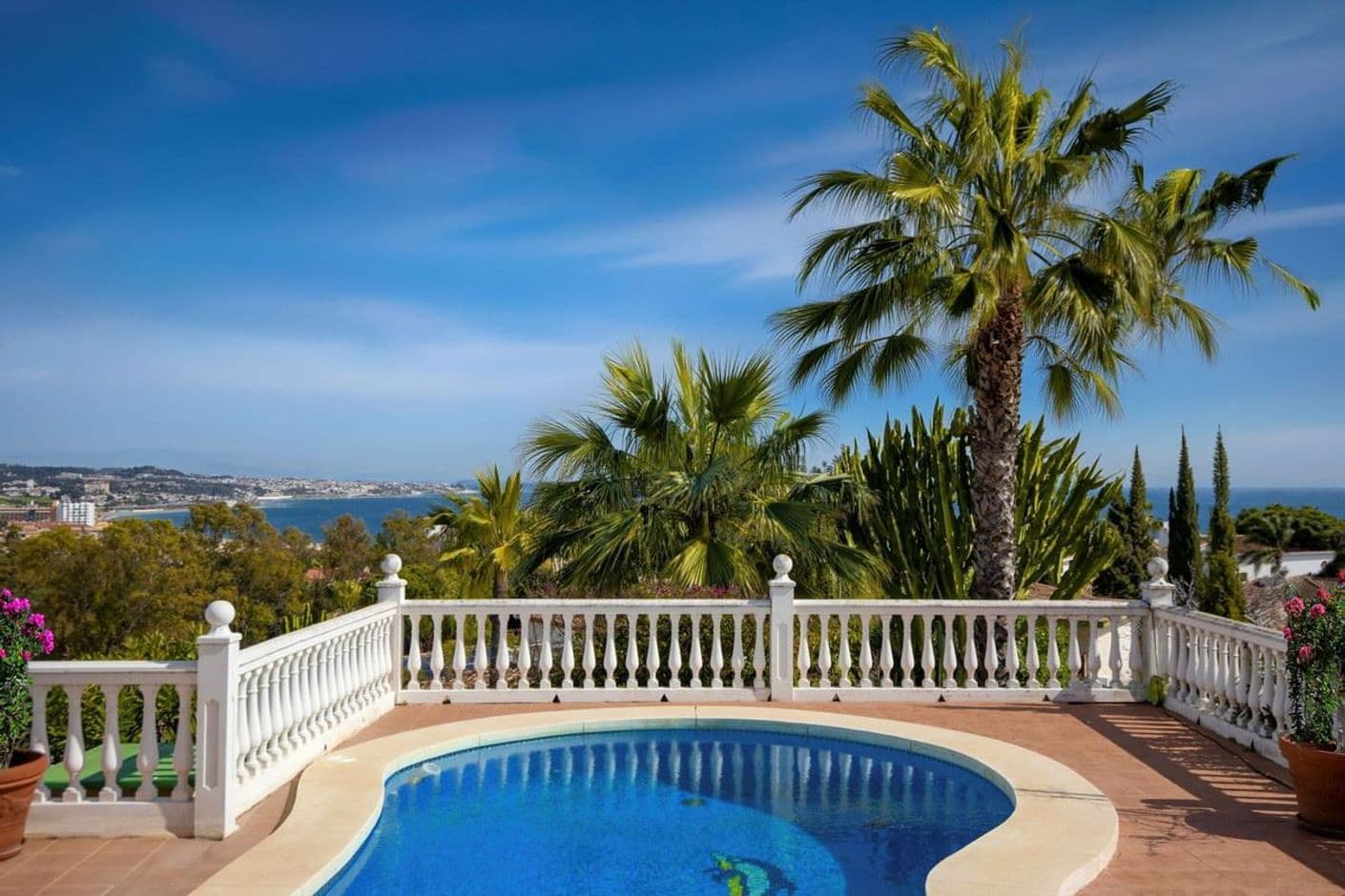 Villa con encanto mediterráneo