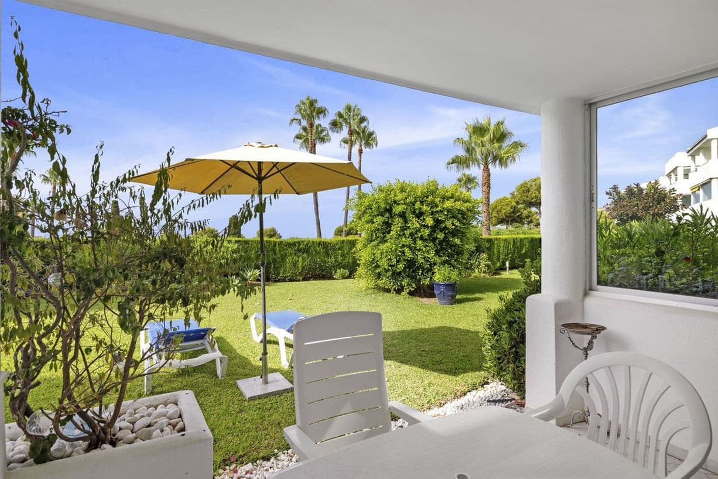 Fin lägenhet i markplan Miraflores