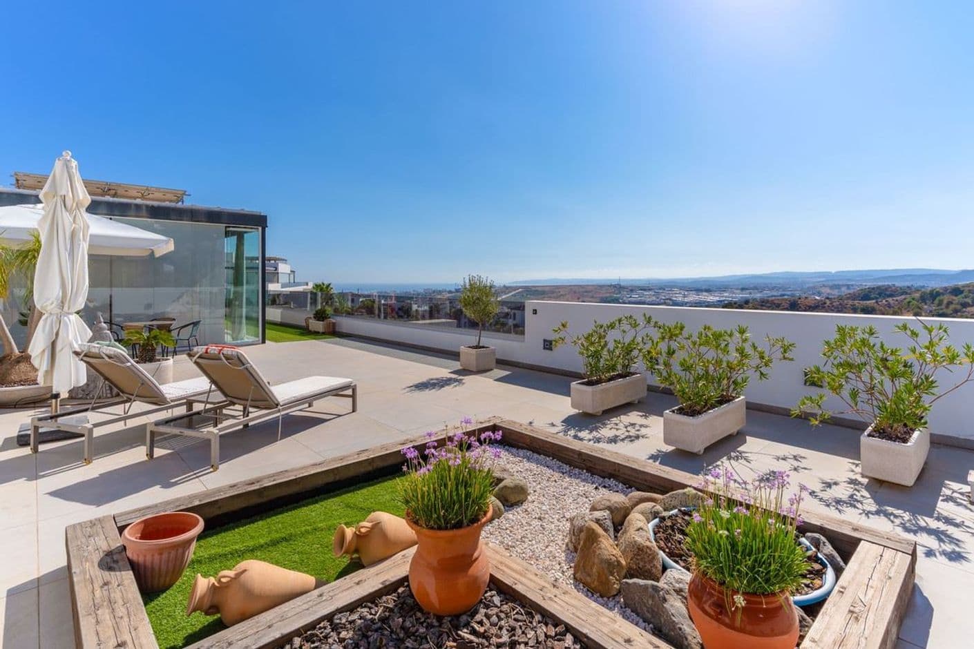 Unik takvåning med underbar utsikt