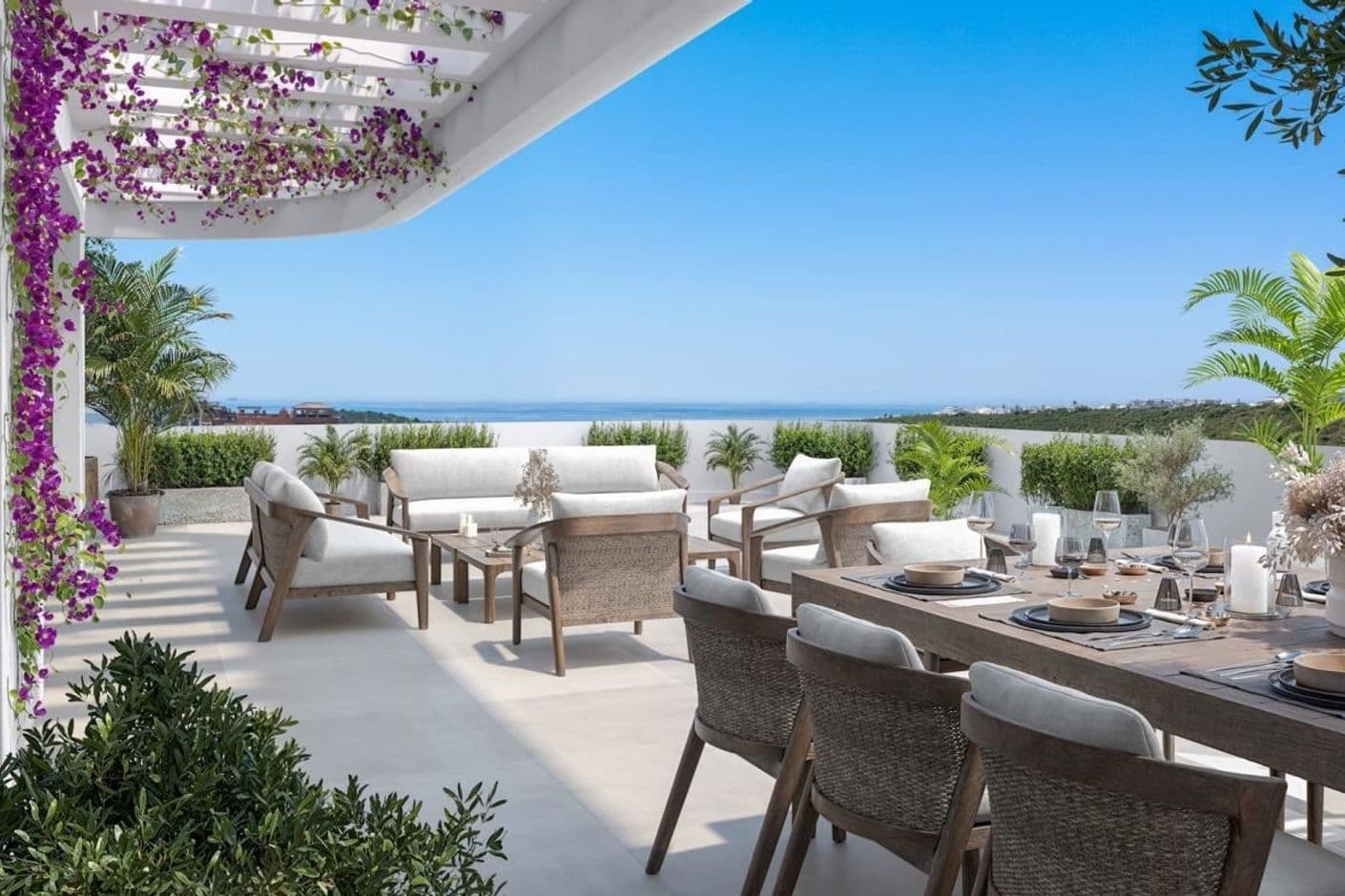 Infinity pool, gym and 24-hour security in an exclusive resort environment