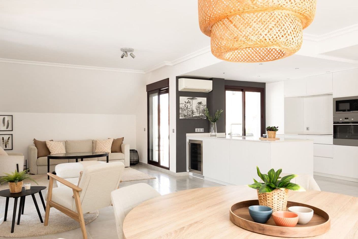 Stor duplex penthouse mitt i Nueva Andalucia