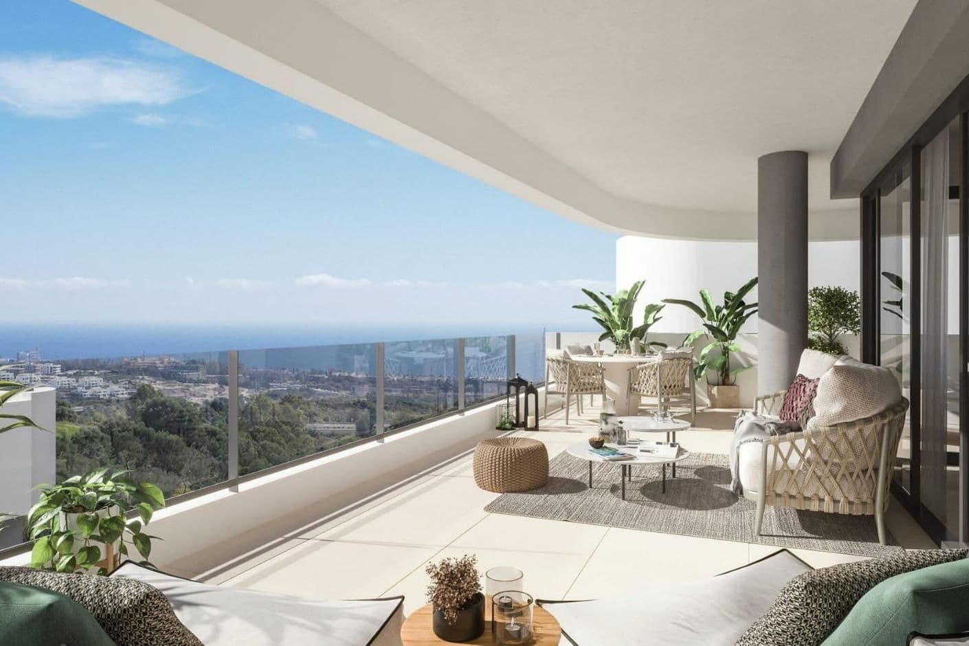 3 sovrum i Los Monteros