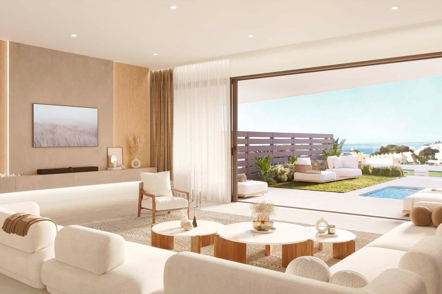 A home where modern design meets the tranquility of the coast near Fuengirola