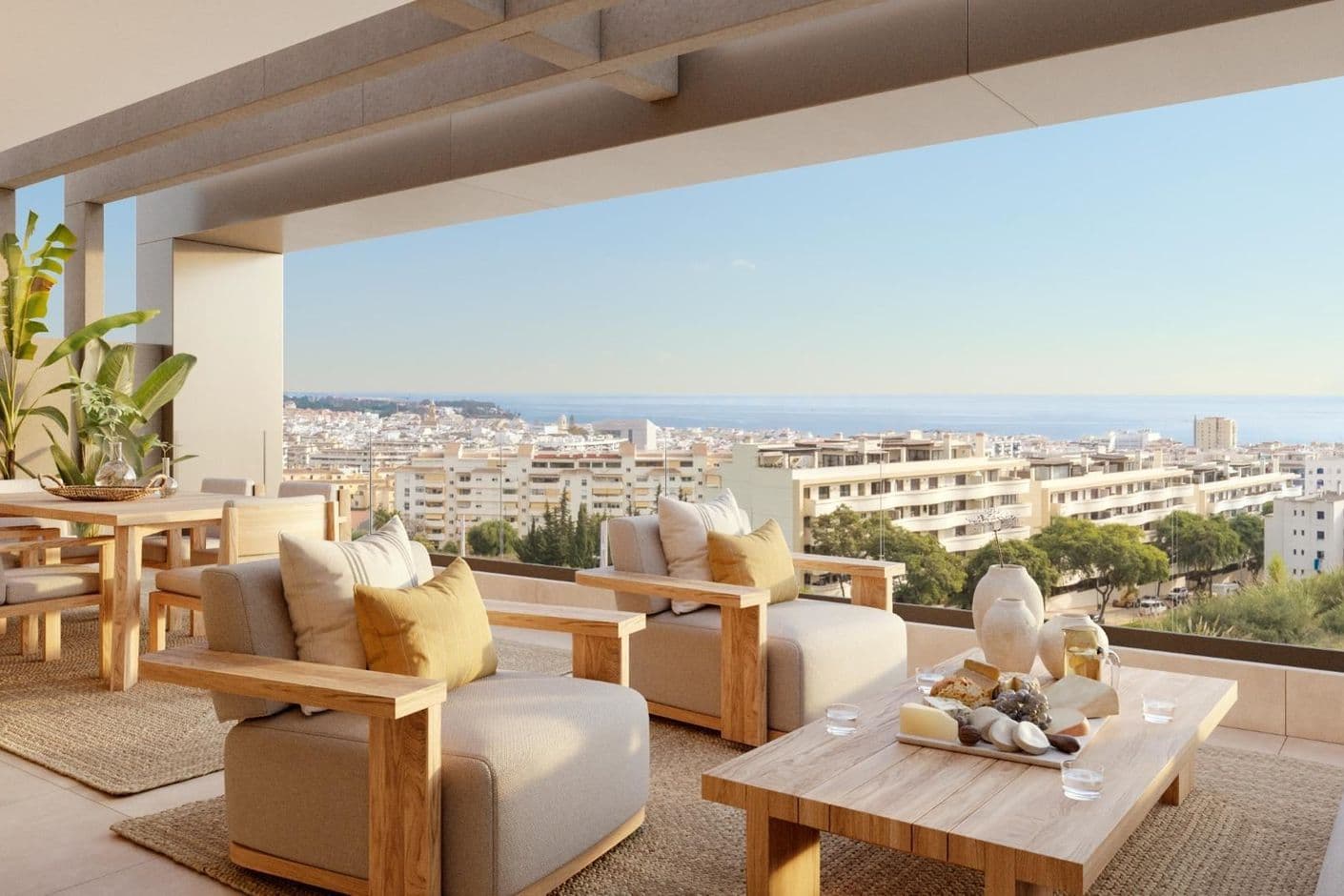 Lovely apartment with a large terrace, lots of facilities in the association