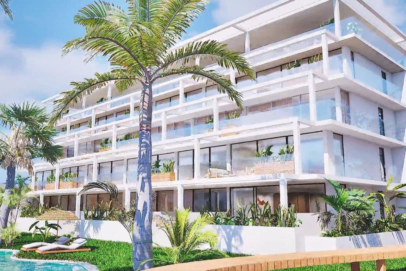 Modern apartment with generous spaces near the beach in Mar de Cristal