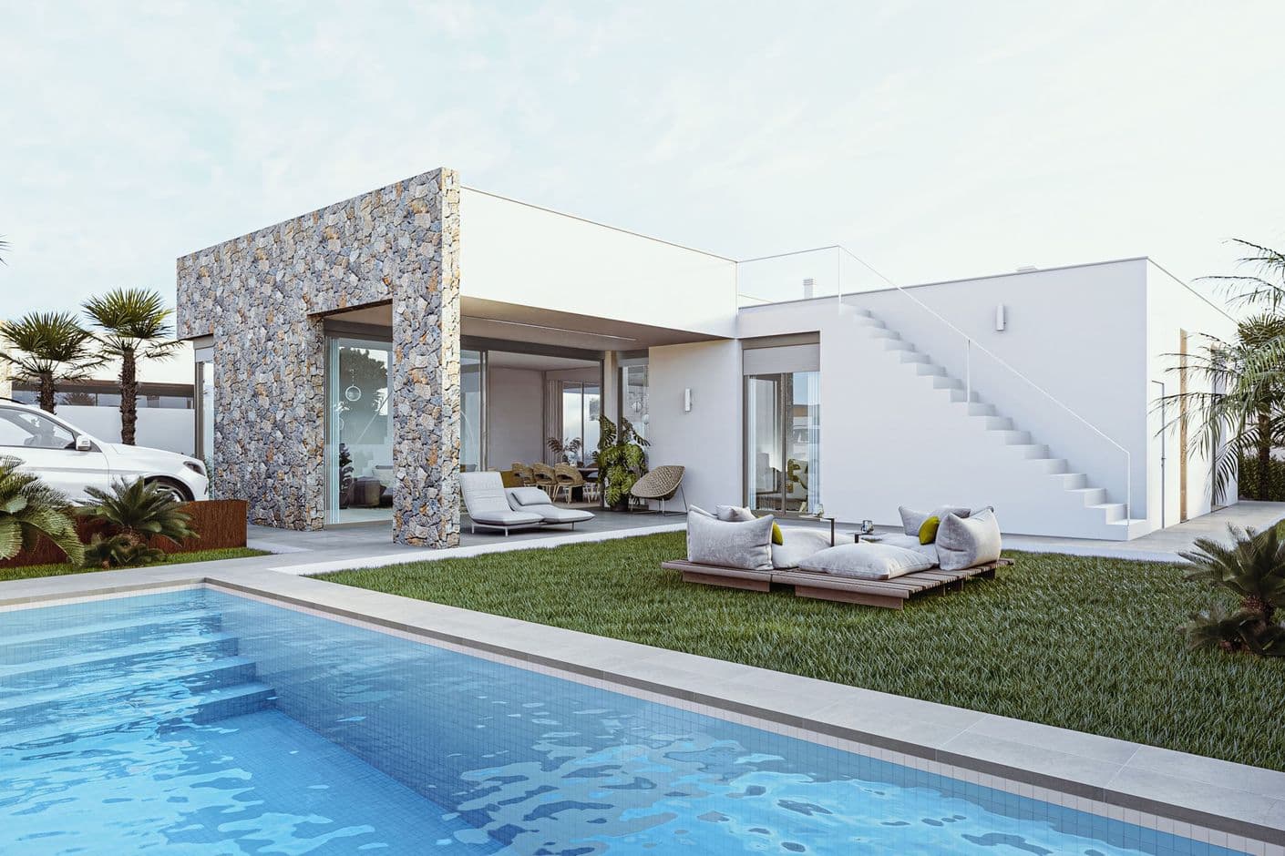 Villas Mar de Cristal - Nueva producción con diseño moderno y proximidad al Mar Menor