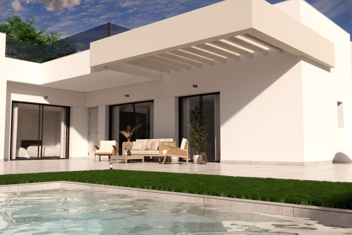 Nybyggda villor i Los Montesinos – moderna hem