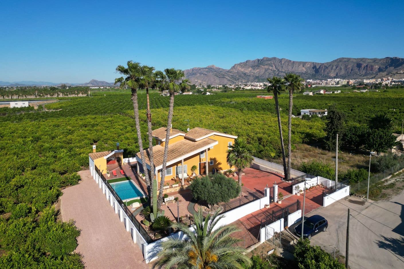 Fantastisk finca med privat pool och citronodling