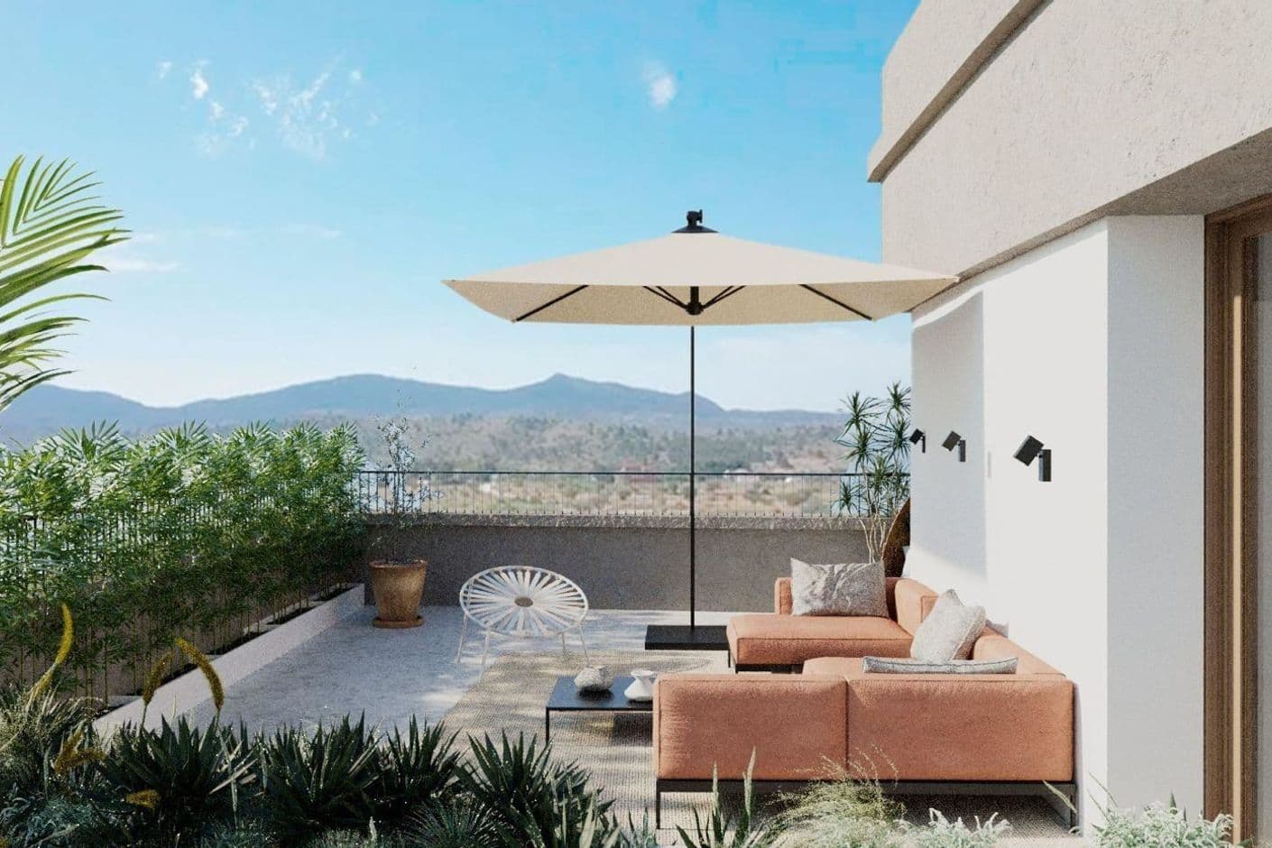 Exklusivt boende med utsikt över vingårdarna i Hondón de las Nieves