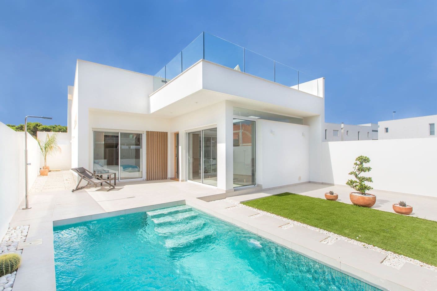 Sun Privilege - Elegante villa con piscina y azotea cerca del Mar Menor