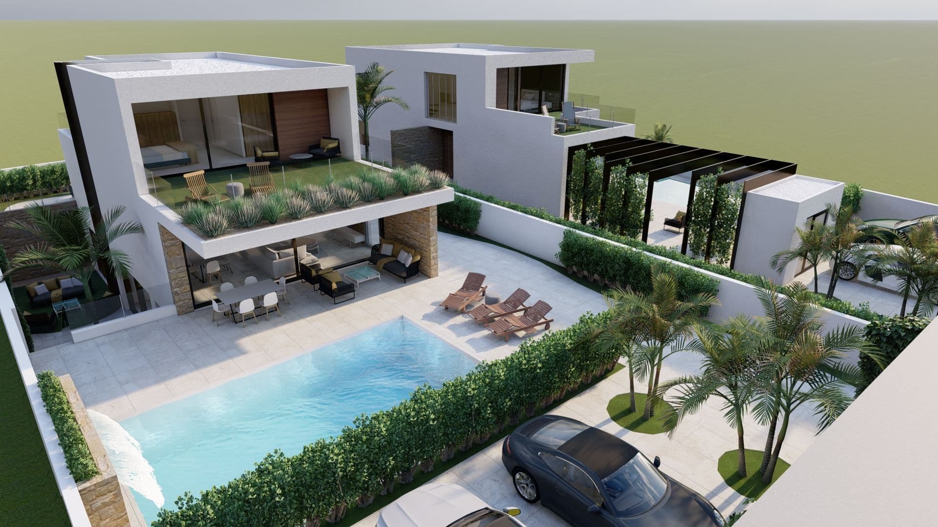 Zenia, Villa I & II