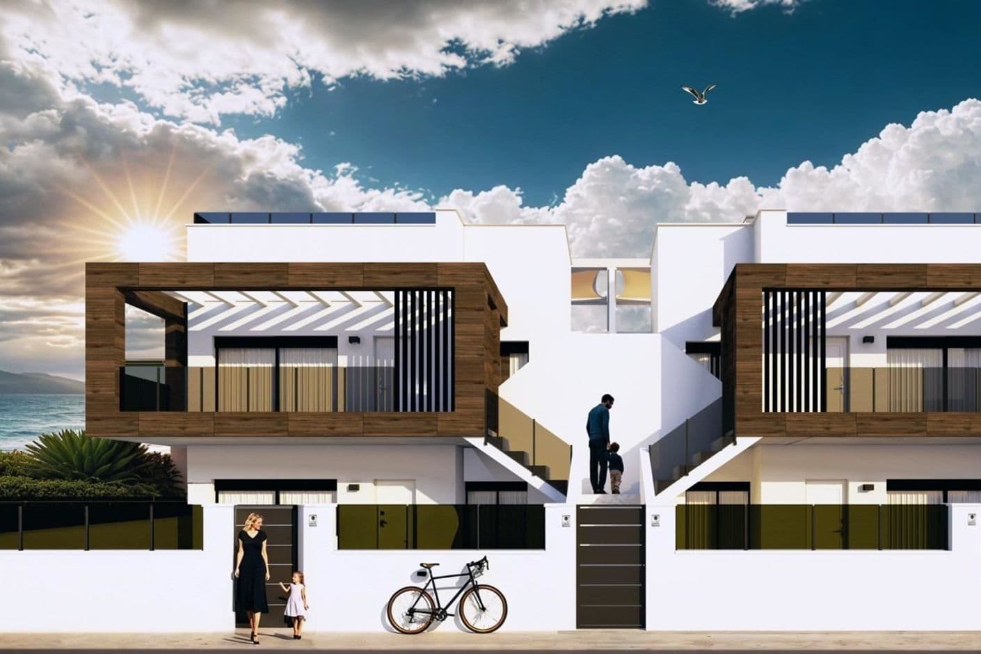 Newly built bungalows in San Pedro del Pinatar!