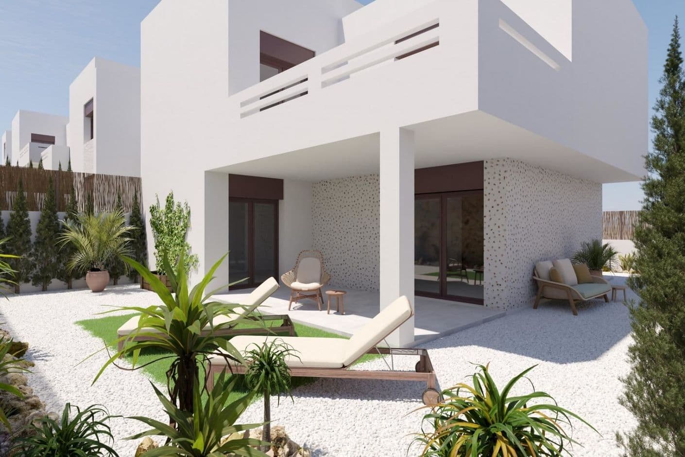 Los Lagos - Casas de nueva construcción con espíritu mediterráneo