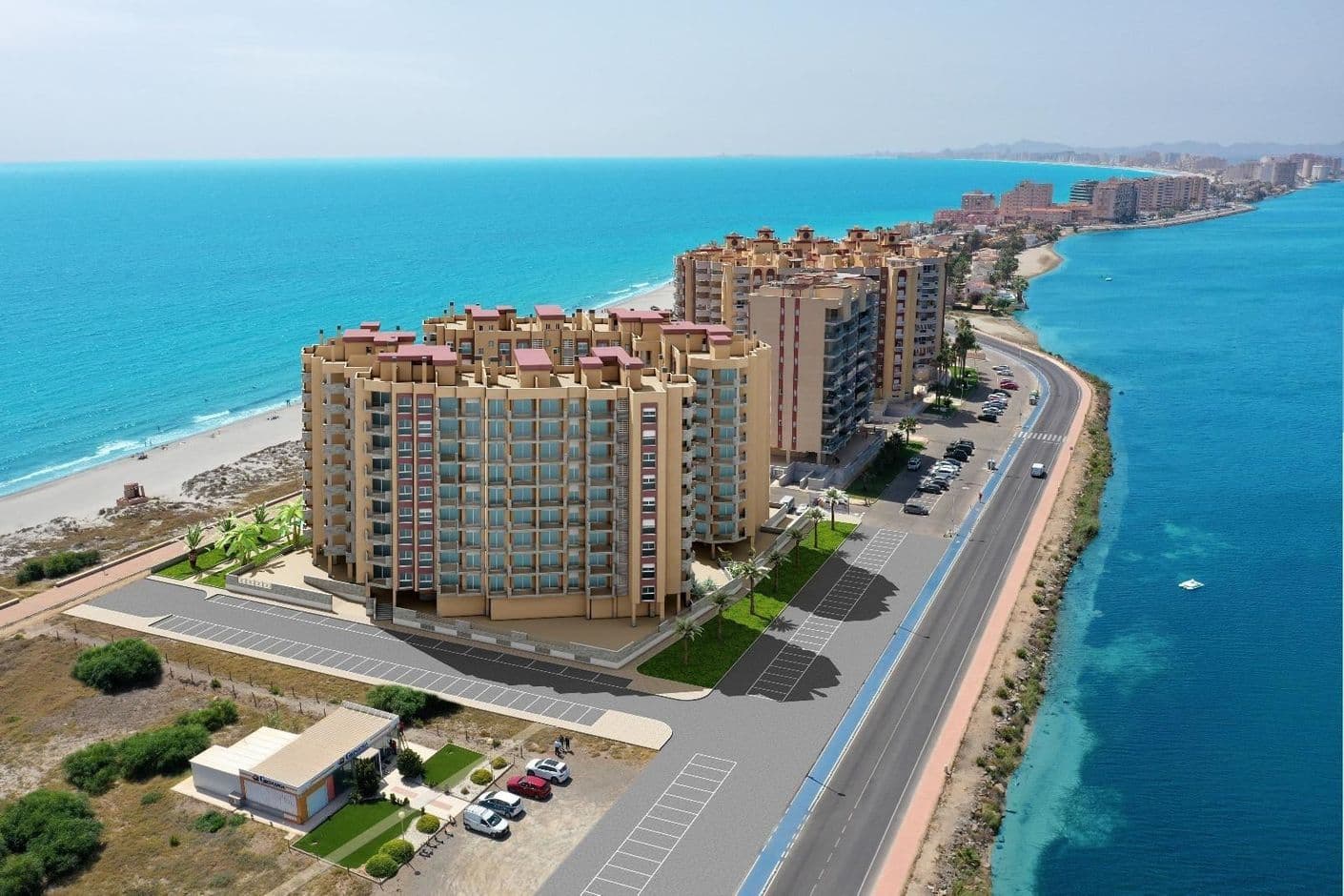 Newly built residential complex in La Manga – between two seas