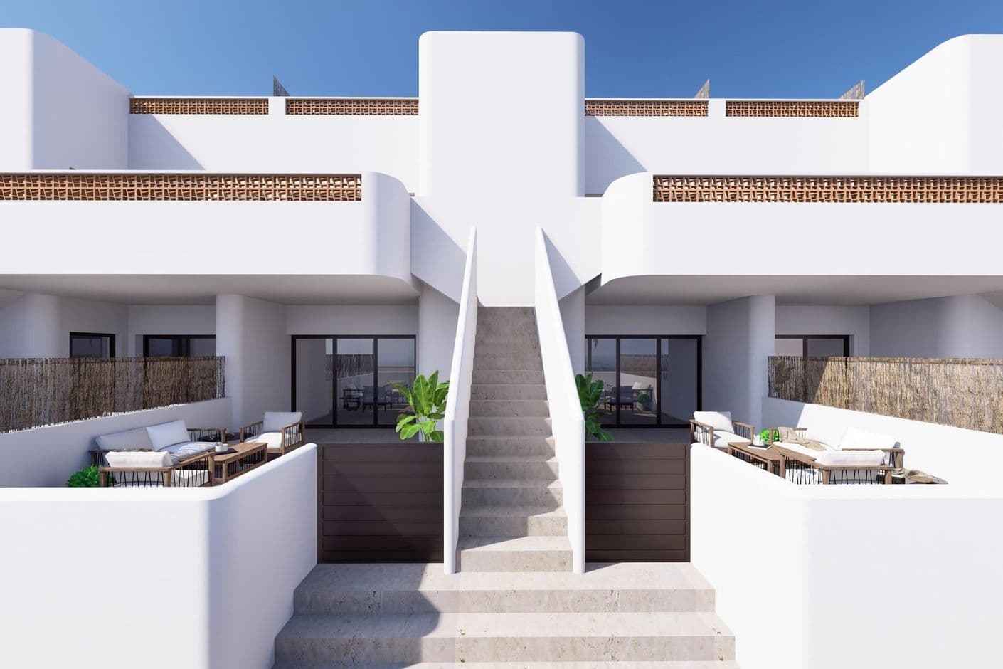 Mykonos apartments - Newly built bungalows in Dolores