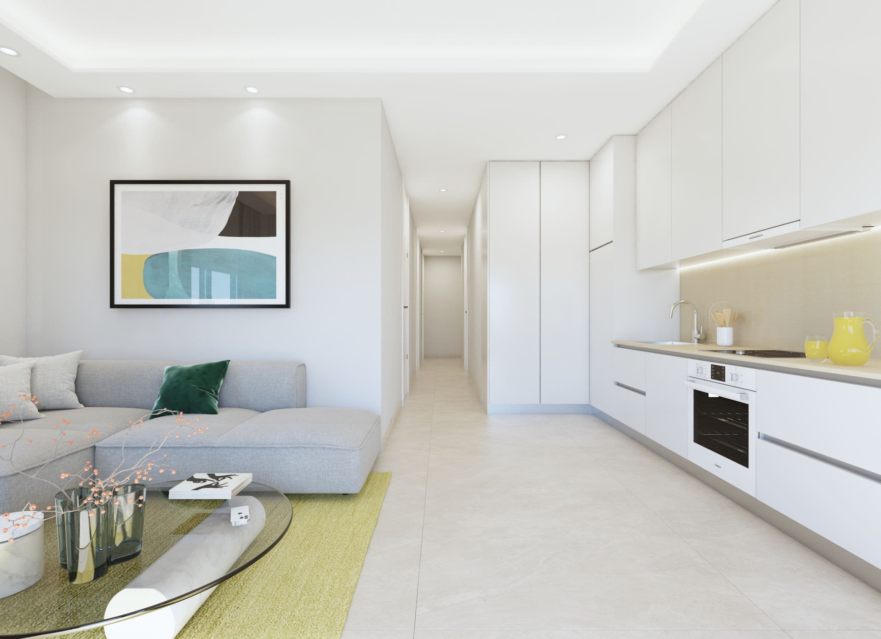 Salón y Cocina