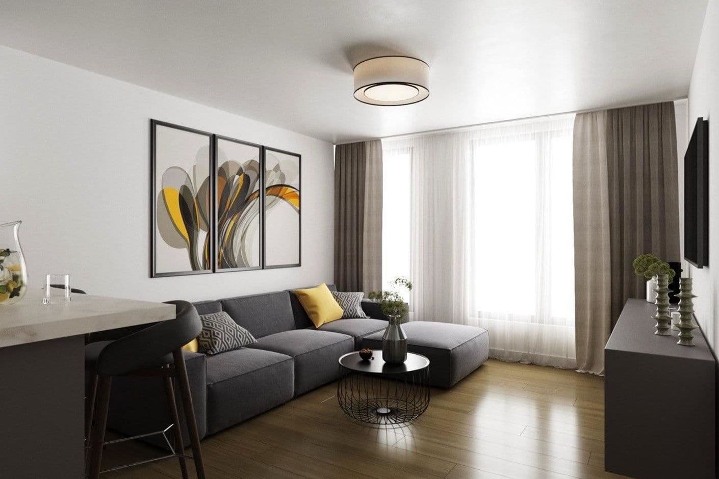 Exclusivo apartamento de nueva construcción en planta baja en el centro de Alicante.