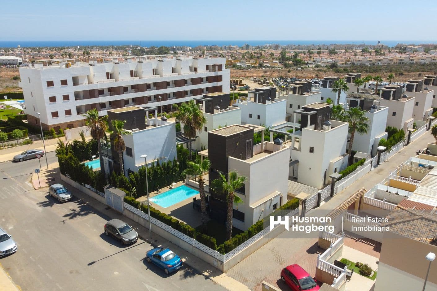 Villa med privat pool i Lomas de Cabo Roig