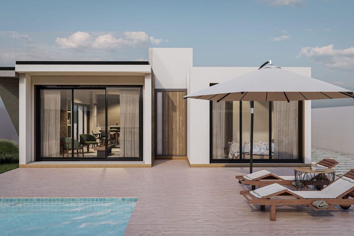 Exclusive Ibizan-style villa in the heart of Murcia