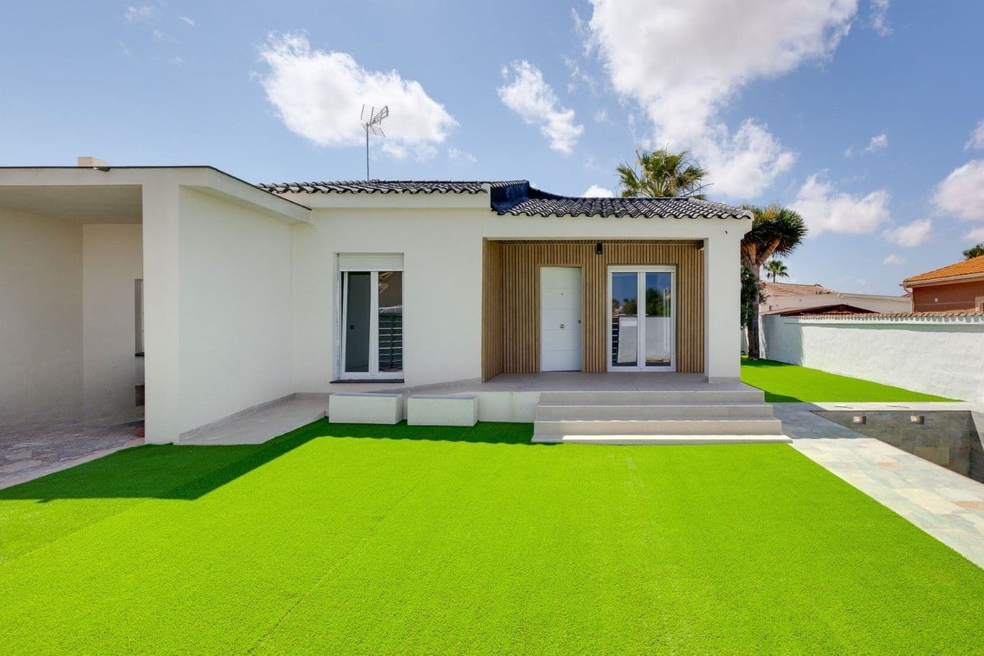 Villa con piscina privada en El Chaparral