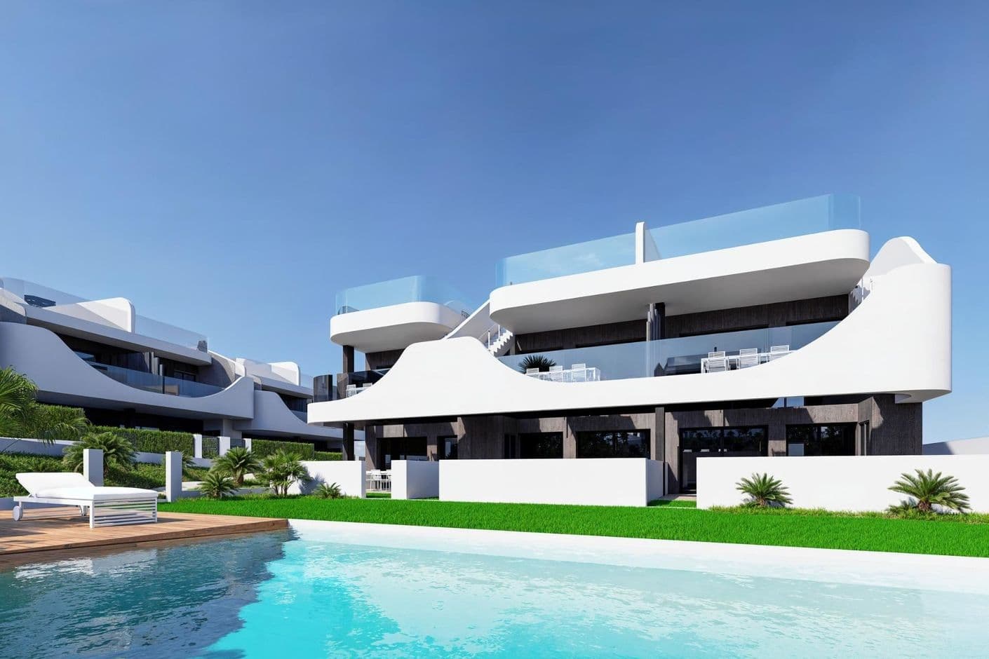 Exklusiva bungalows i San Miguel de Salinas