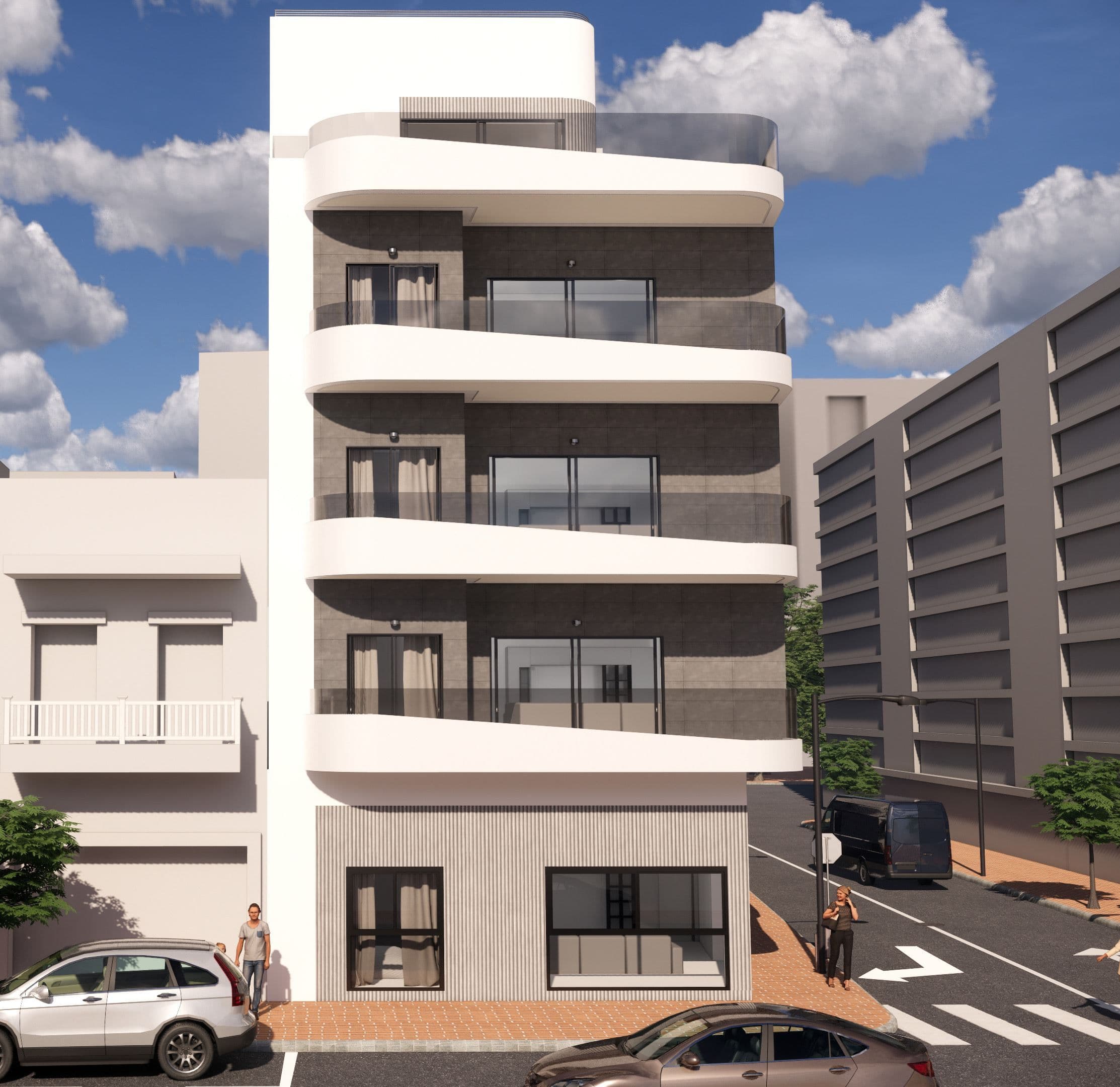 Edificio Aqua, La Mata